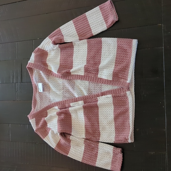 Striped Light Weight Cardigan - Picture 1 of 3